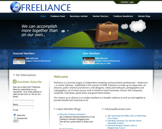 Freeliance Arkansas Web Design