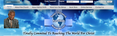 Total Outreach for Christ is a wonderful new site by Web-Jive