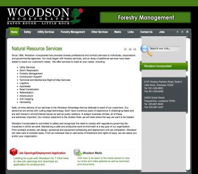 Another great website by Web-JIVE.com, Woodson Inc.