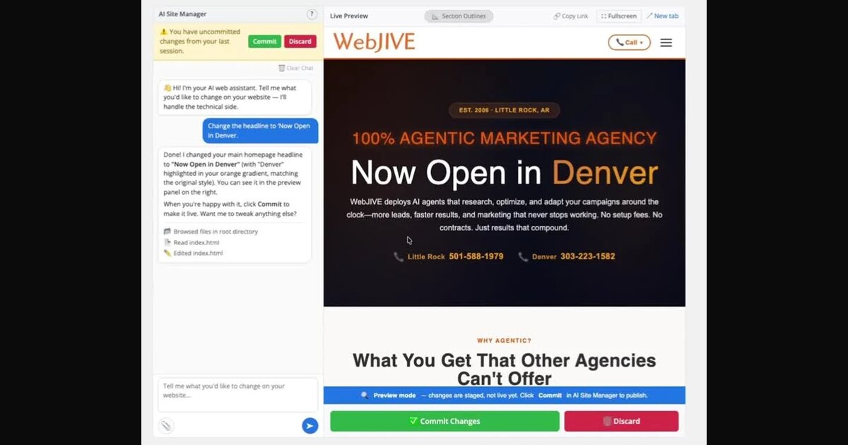 Meet Jarvi: The AI Editor That Changes How Websites Get Delivered