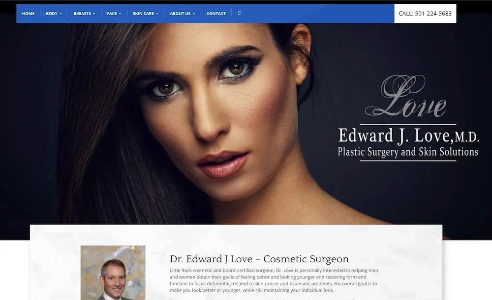 Edward J Love MD - Little Rock Plastic Surgeon
