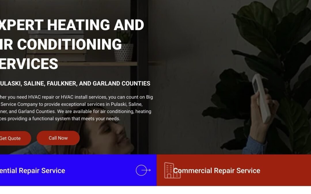 SEO Case Study: Big Rock HVAC Services From Good to Great with Strategic Digital Marketing