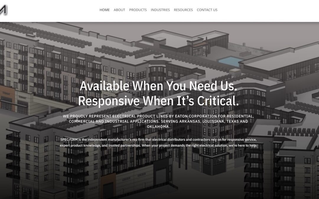 Case Study: SpecFirm.com Website Rebuild